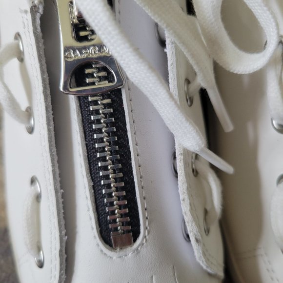 A.P.C. white leather sneakers - Picture 3 of 9